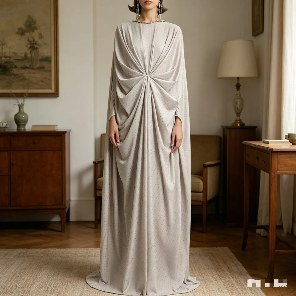 

Customized New In Elegant Long Evening Dresses Kaftan for Special Occasions Floor-Length A-Line Women Gala Party Dress 2026
