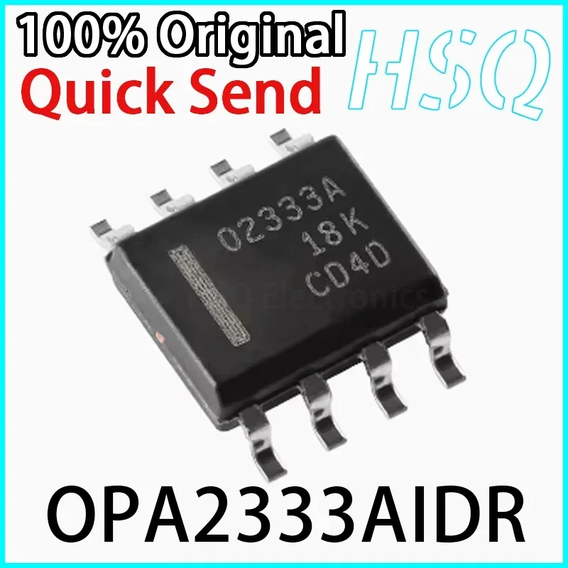 1PCS Originele OPA2333AIDR Scherm Gedrukt O2333A SOP8 Precisie Instrument Versterker Gloednieuw op Voorraad