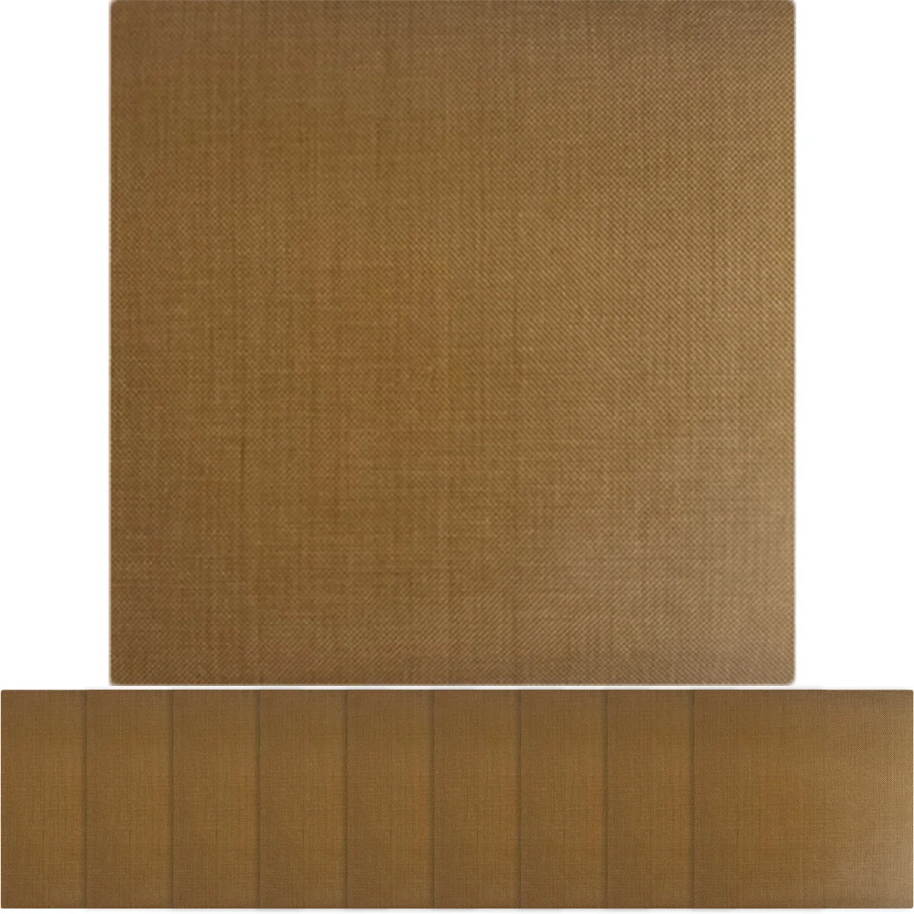 10 pçs isolamento térmico alisador de cabelo adesivo tecido vidro para curling ferro plano salão uso doméstico grosso ferramenta estilo cabelo