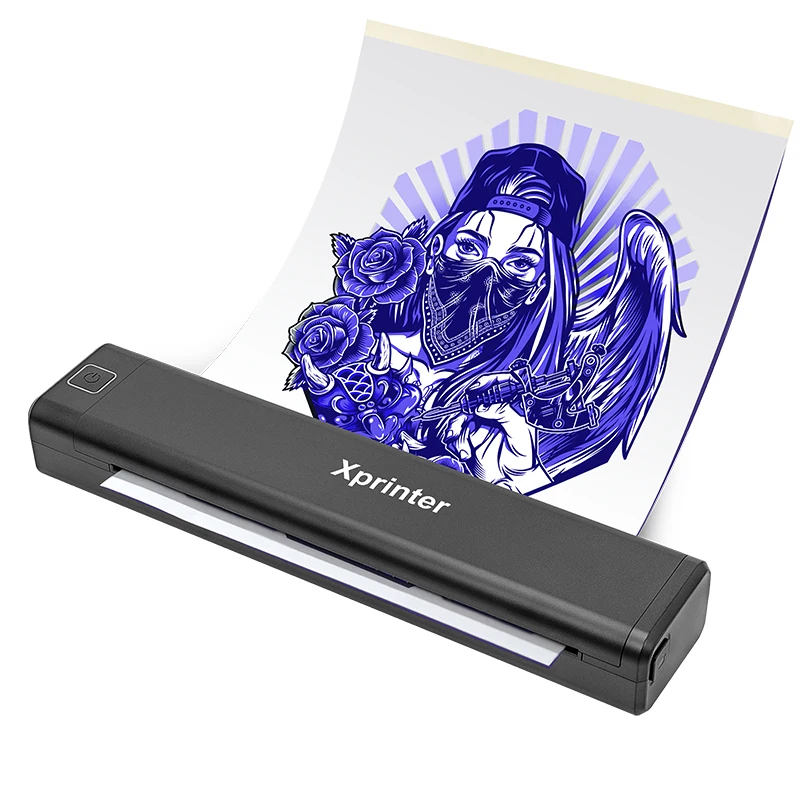 

High Quality Thermal Paper Temporary Tattoo Stencil Printer For Tattoo Workers And Artists