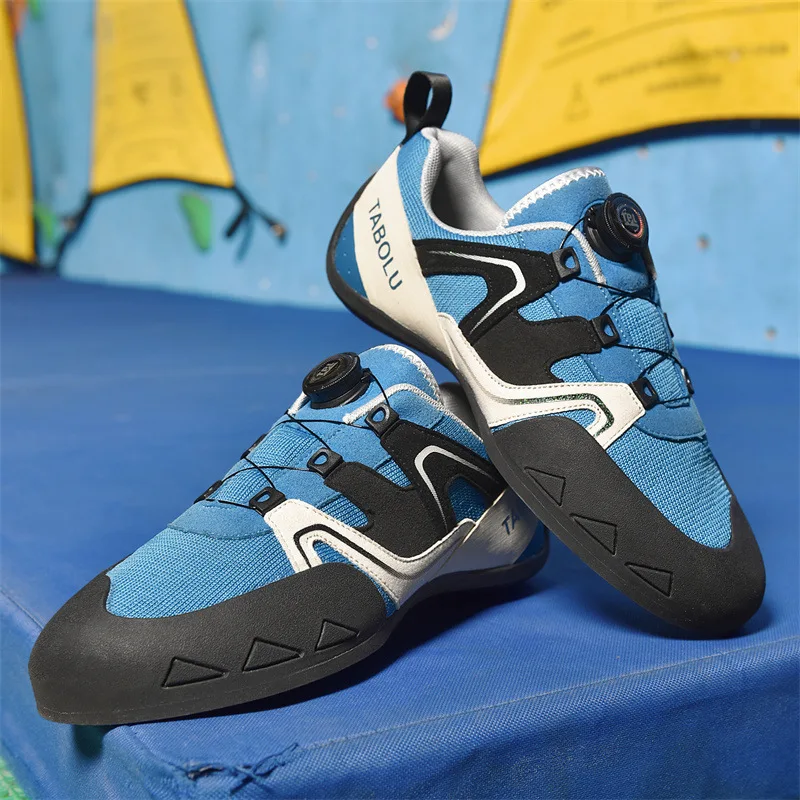 Professional Rock-Climbing Shoes Indoor Outdoor Men Women Climbing Shoes Beginners Entry-level Rock-Climbing Bouldering Sneakers