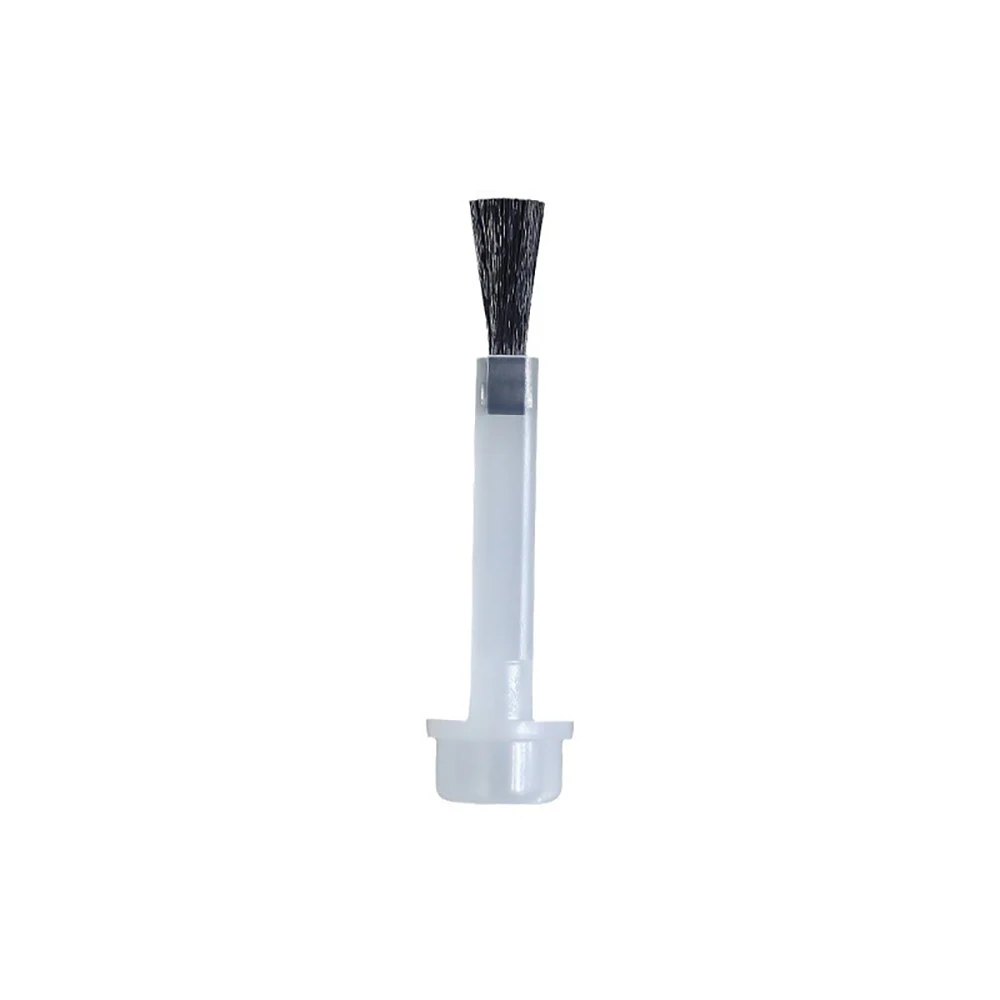 Double Head Wooden Pole Replacement Brush Head Nail Polish Replacement Brushes For Dip Powder Base Coat Nail Design Accessories