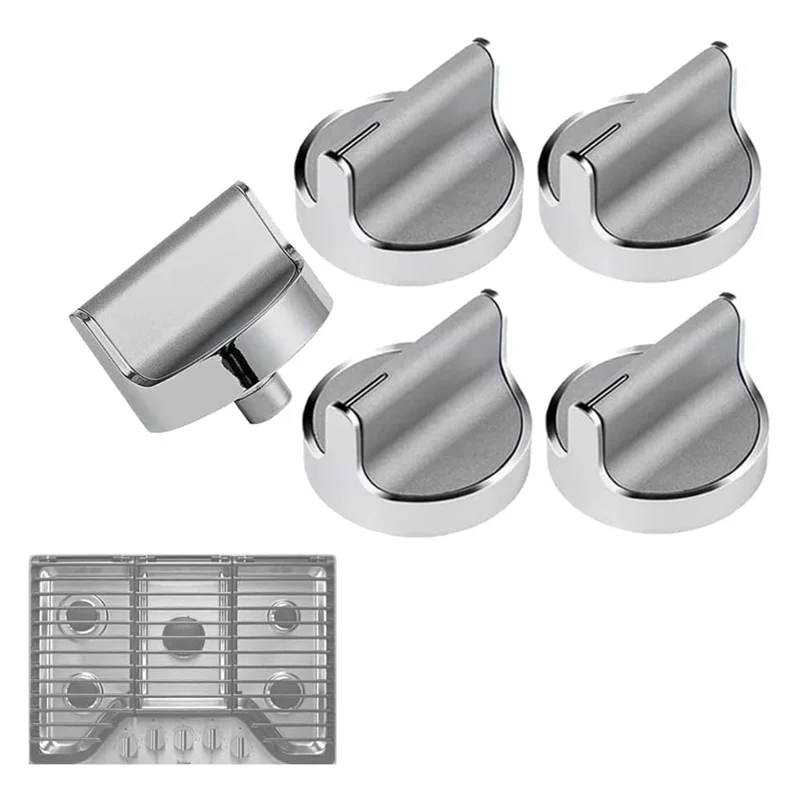 

KYCOR-W10594481 Gas Stove Knobs Replacement For Whirlpool Gas Ranges AP6023301 WCG97US6DS00 Knob