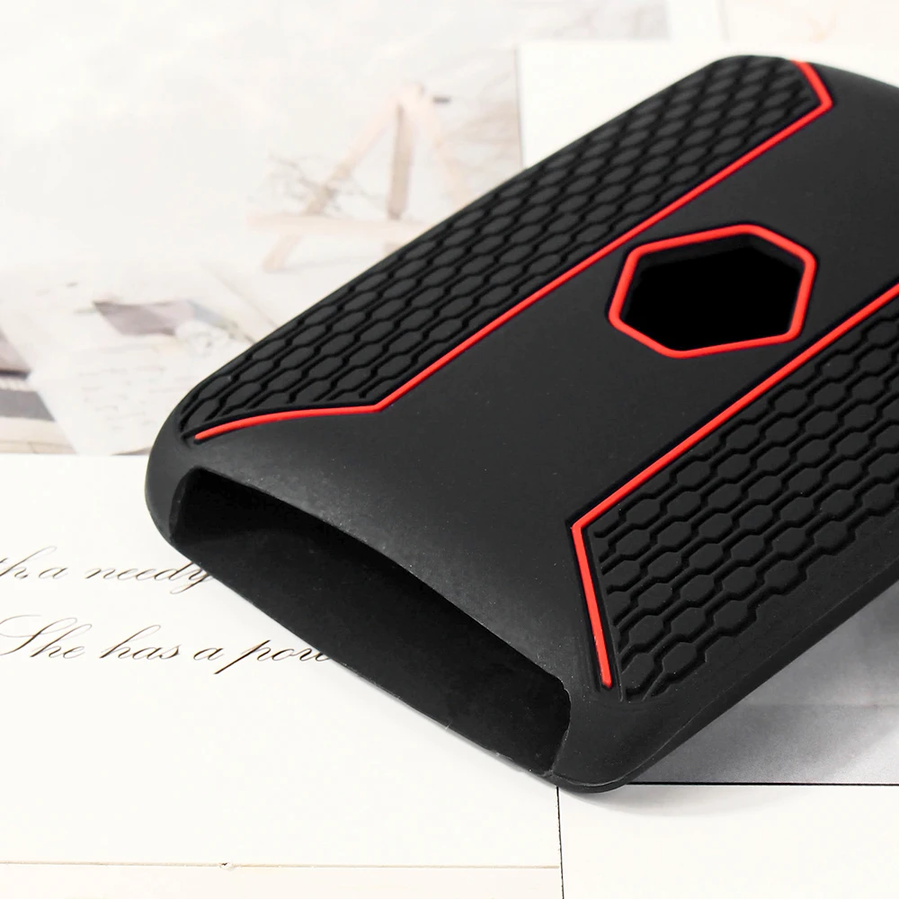 KEYYOU For Renault Captur Megane Talisman Espace Clio Zoe Koleos Scenic 4 Arkana Dacia Sandero Silicone Car Key Case Cover