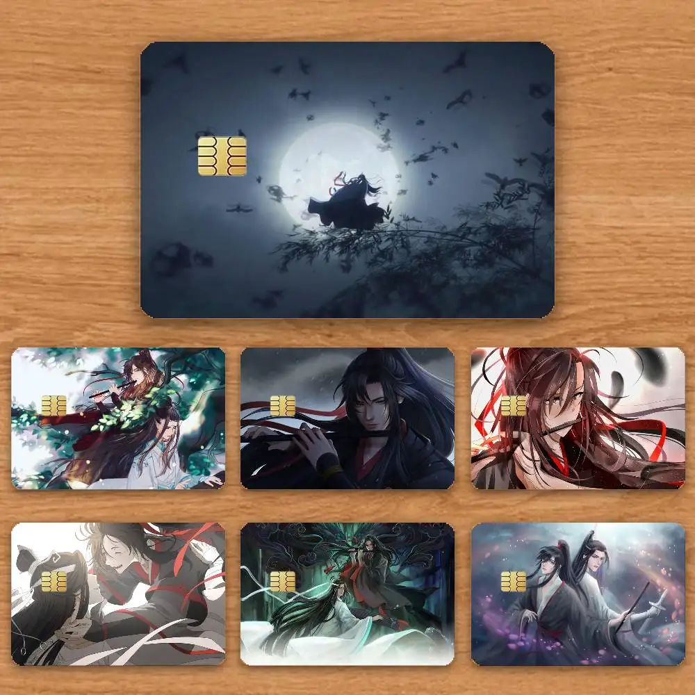 

Grandmaster of D-Demonic Cultivation Credit Card HD Stickers Game Card Decal Card Matte Film Skin Small Chip Waterproof Sticker