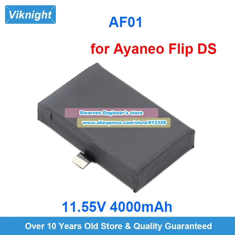 New AF01 11.55V 4000mAh Battery for Ayaneo Flip DS Handheld Gamepad