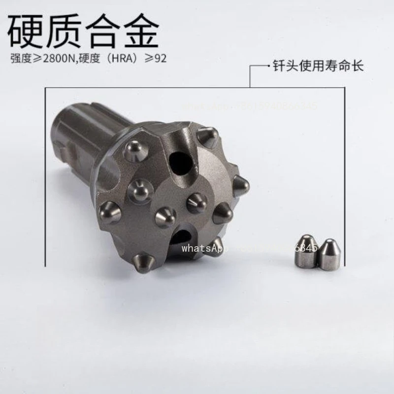 Drill bit High wind pressure drill bit DTH series Drill bit 35A 45A 55A with impact device, multi-specification