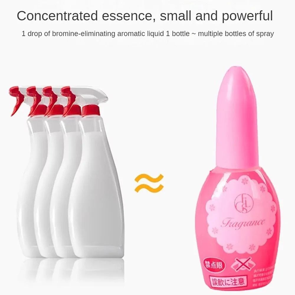 20ml Long-lasting Fragrance Toilet Deodorizer Quick Deodorization Deodorization Air Freshener with Aromatherapy Function