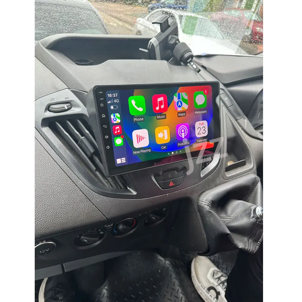 

STLFFor Fords Transit Custom 2013-2018 4-64G Android 13 Wireless Carplay Android Auto Car Stereo Radio GPS Wifi
