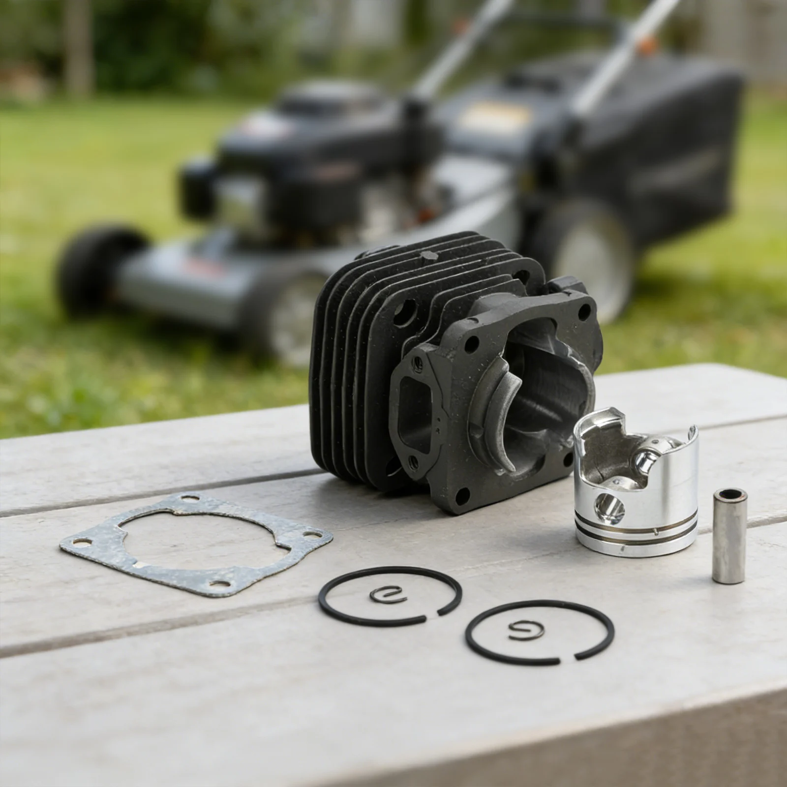 Cylinder for Piston Kit Replacement Component for T200 Garden Tools Maintaining Effective Air-Fuel Mixture Containment