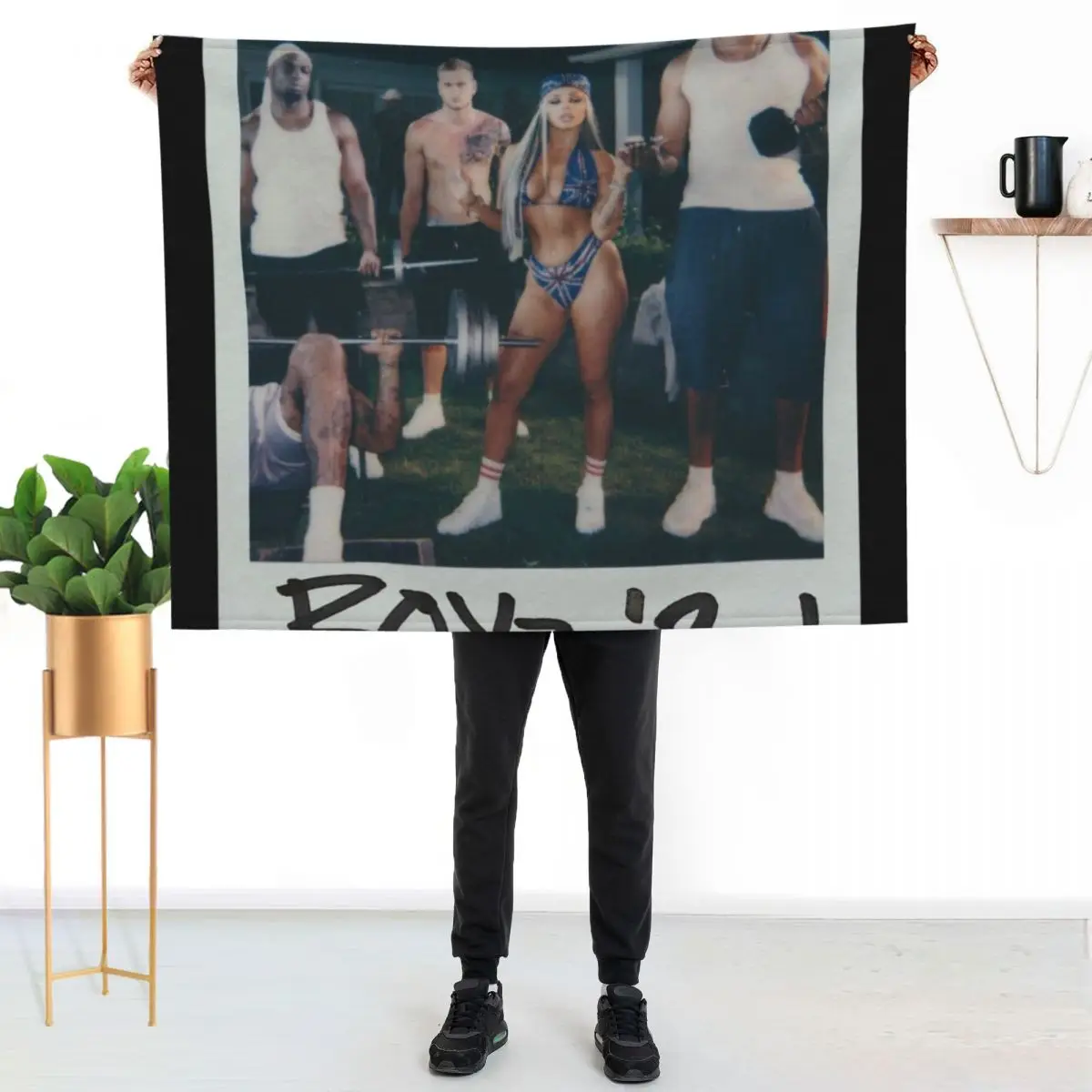 Jesy Nelson boyz Throw Blanket Cozy Throw Blanket Birthday Gift for Him Her