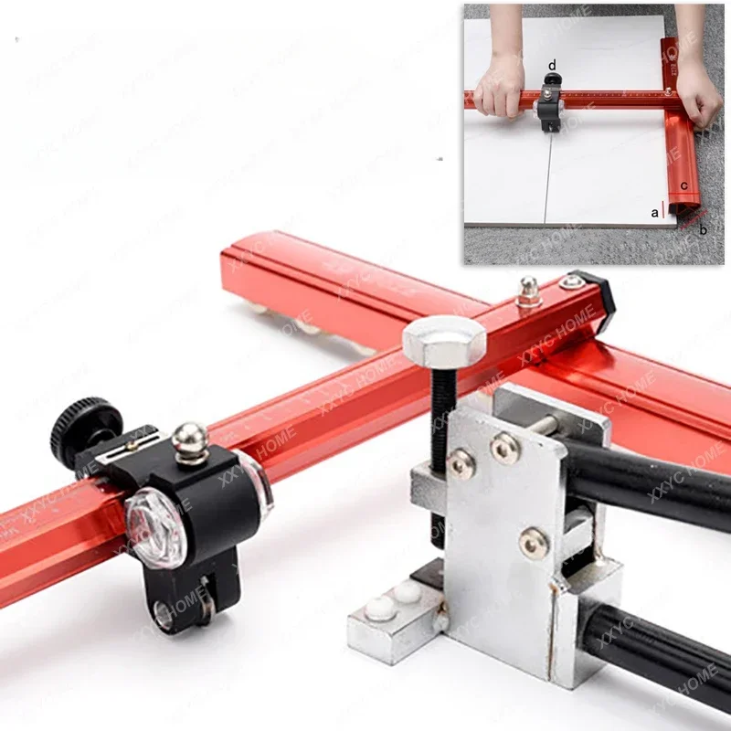 60/90/120CM Glass Tile Push Knife Ceramic Tile Opener Vitrified Brick Rock Cutter Slab Cutting Machine Cut Tools With Pliers