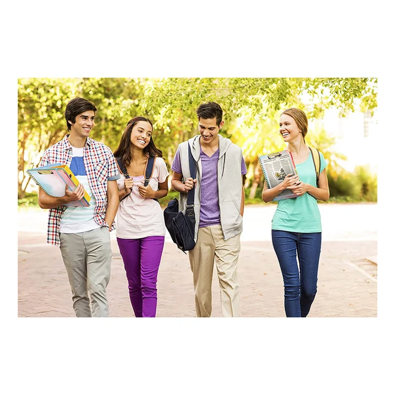 Professional Nursing Clipboard With Refillable Lined Notepad For Size(11.5X8.5Inch), 5 Extra Colour Storage Dividers With 10 Poc