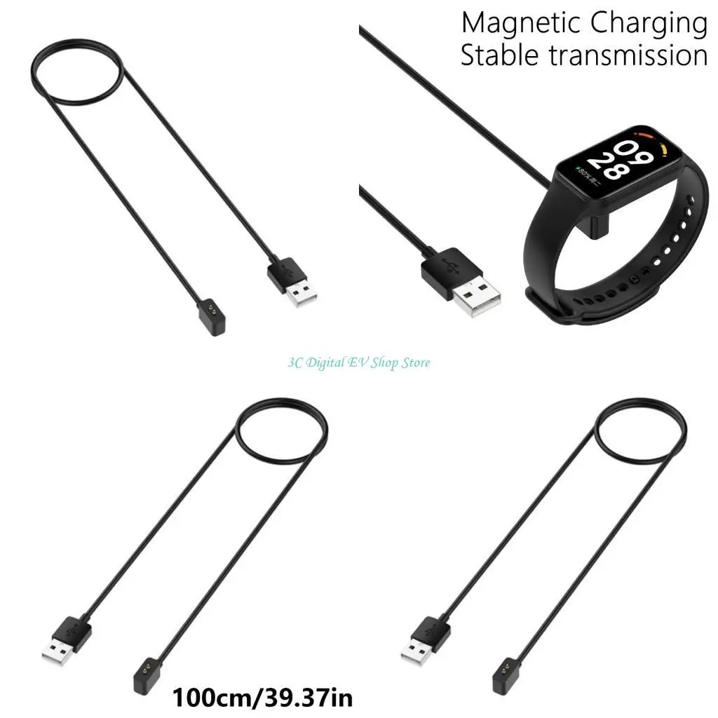

E74D USB Charging Cable Wire Portable Charging Solution for Band 8/8 Active High Speed Charging Accessory