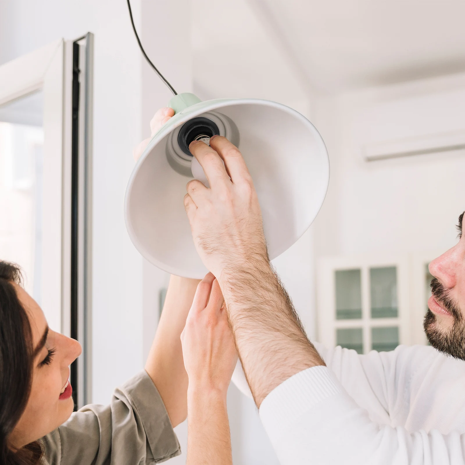 

4 шт. адаптер абажура E27 E26, кольцо с легким воротником, пластиковые запасные части для настольных напольных подвесных светильников, черный замок для держателя лампы