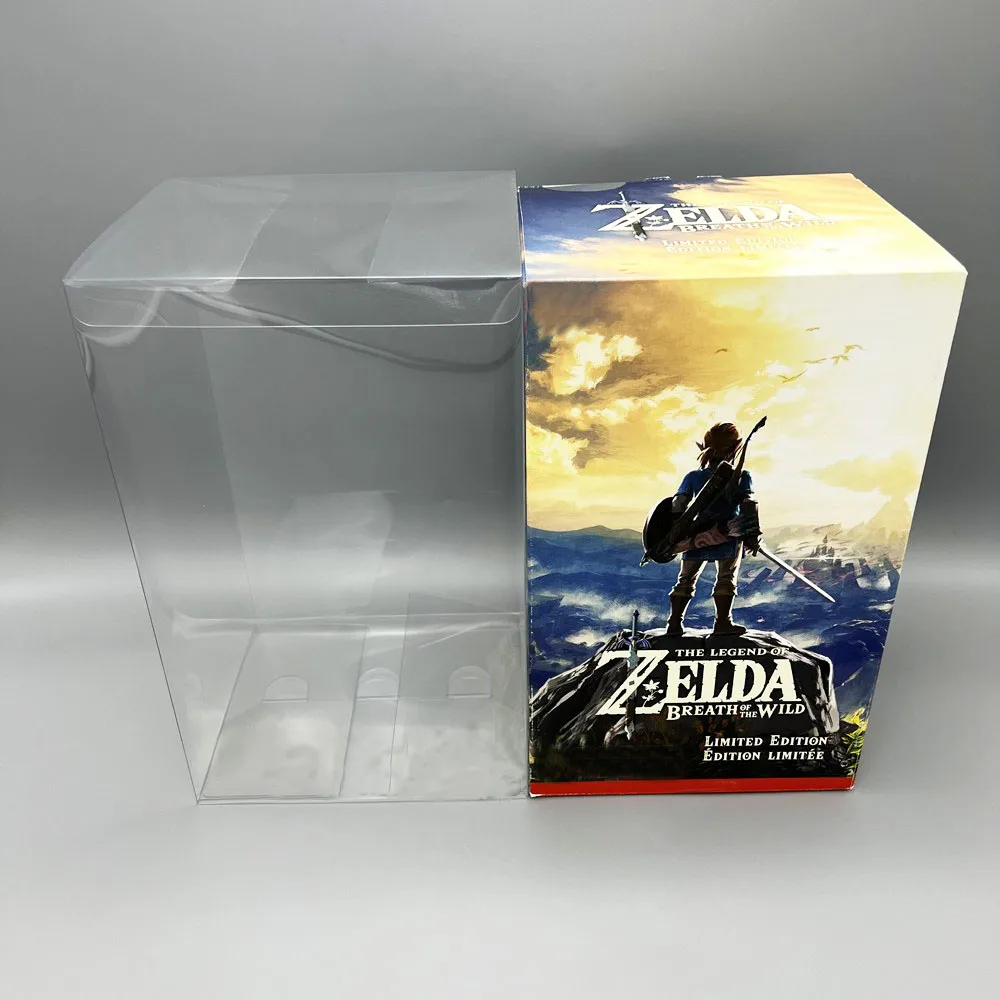 1 صندوق حامي لـ SWITCH The Legend of Zelda: Breath of the Wild Limited EDITION فقط EUR AUS صندوق عرض شفاف