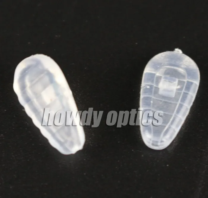 100pieces= 50pairs 14mm Anti-slip High Quality Glasses Eyeglasses Silicone Air Chamber nose pads Super Light Soft