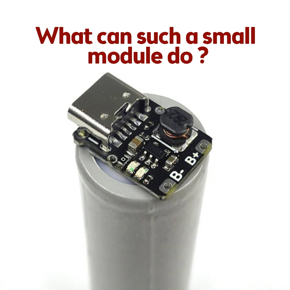 وحدة متكاملة لتفريغ الشحن 4.2 فولت 4.35 فولت 5 فولت من النوع c