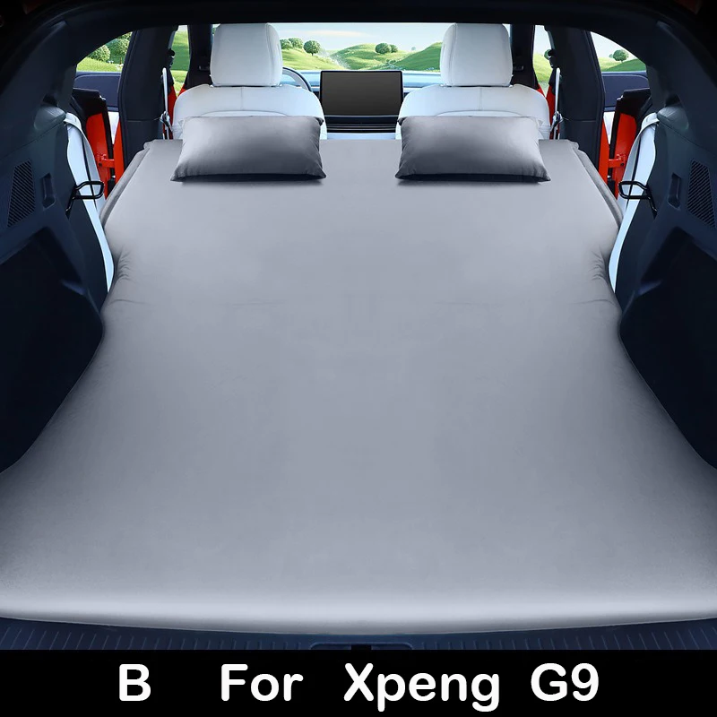 Opblaasbaar luchtbed voor Xpeng G9 G6 Autoreisbed met luchtpomp Tourbed Outdoor Camping Accessoire Slaapmat voor volwassenen