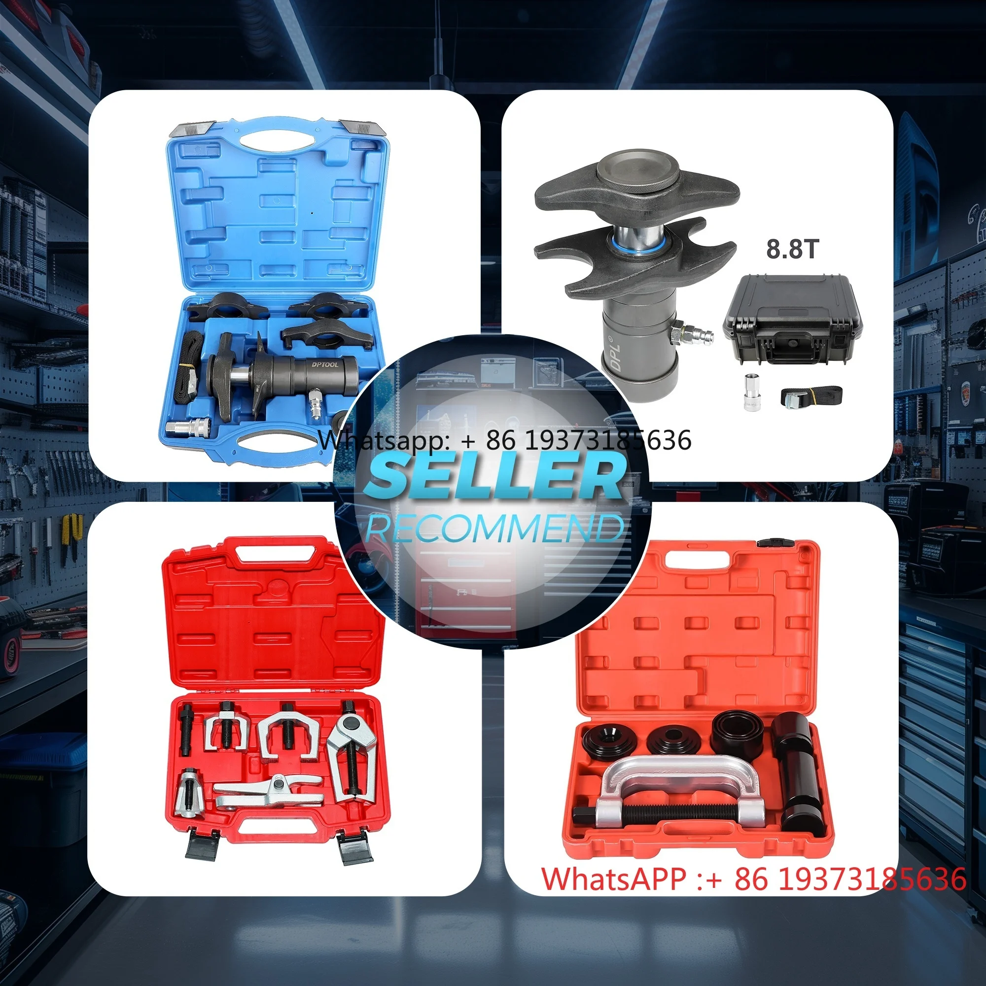 Pneumatische hydraulische Kugelgelenk-Trenner Snapper Pin Lagerabzieher 4,5 T Karosserie-Reparaturwerkzeuge