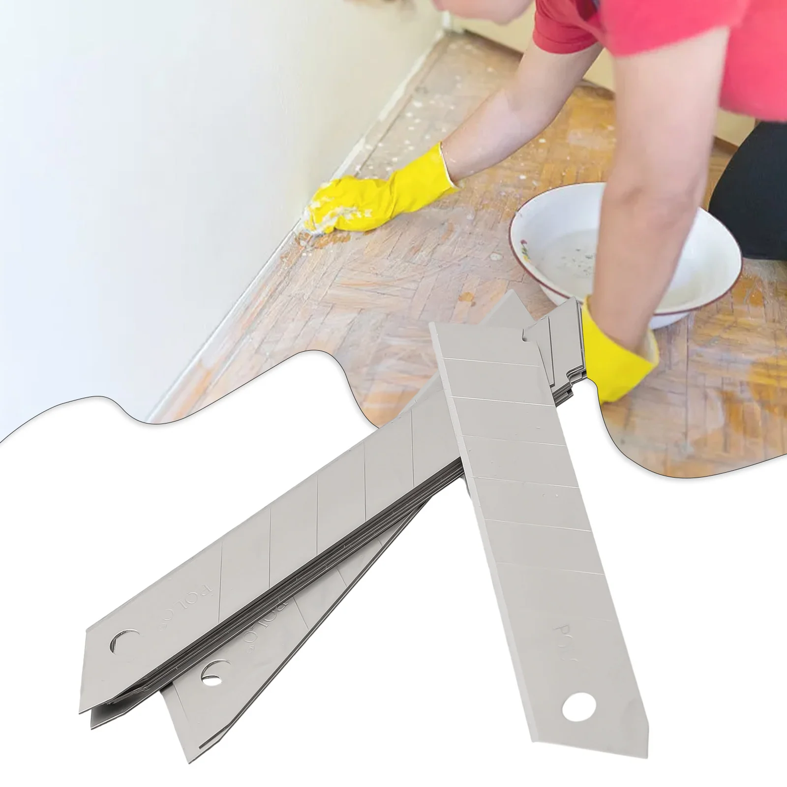 Heavy Blade Scraper Putty Cutter Tile Glass Scraper Remover Clean Shovel For Glass Floors Tile Cooktops Windshields