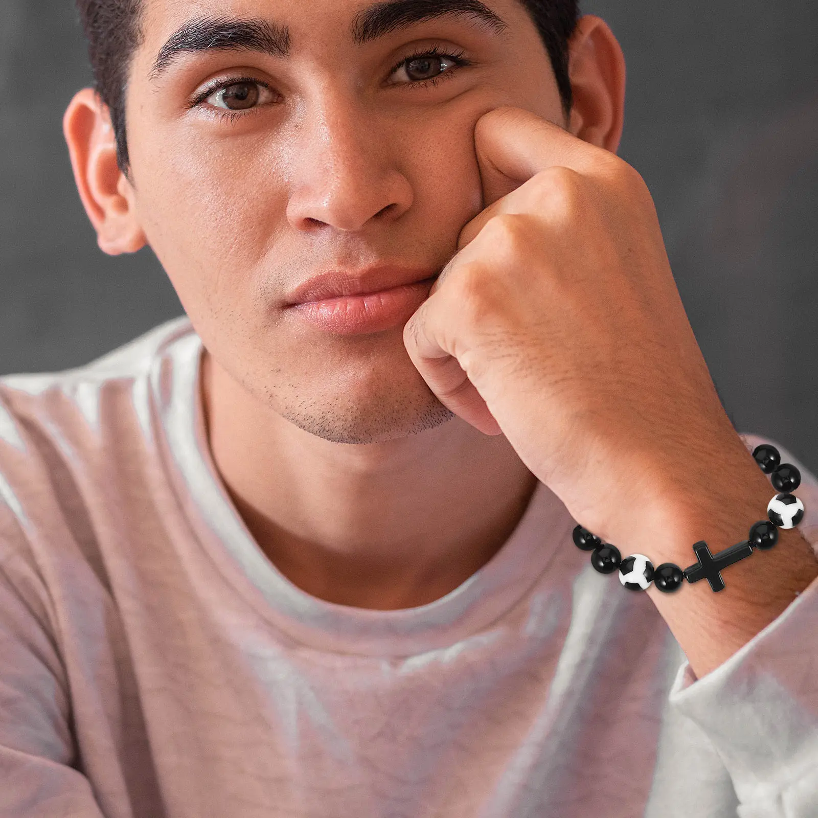 

Набор из 6 плетеных регулируемых спортивных браслетов в виде футбольного мяча для мальчиков, подарок на день рождения или выпускной