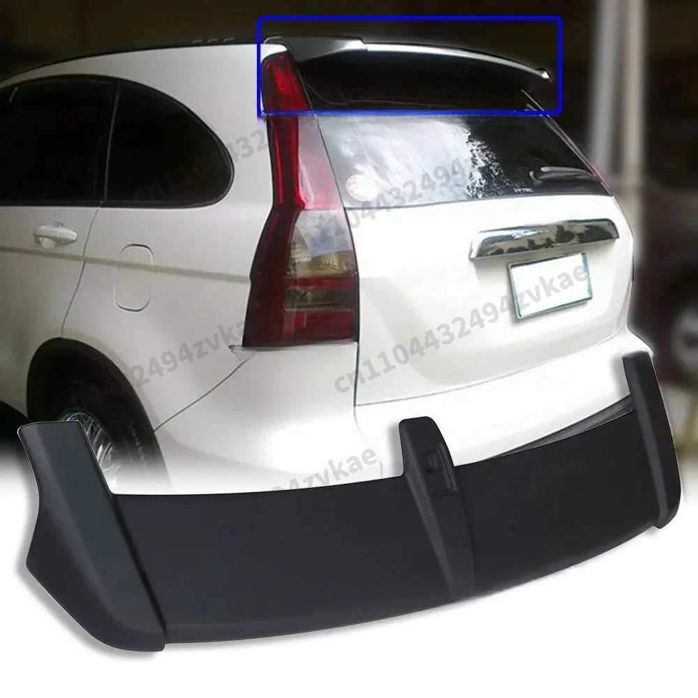 Rear Roof Top Spoiler For Honda For CRV For CR-V 2007-2011 Factory Style Unpainted ABS