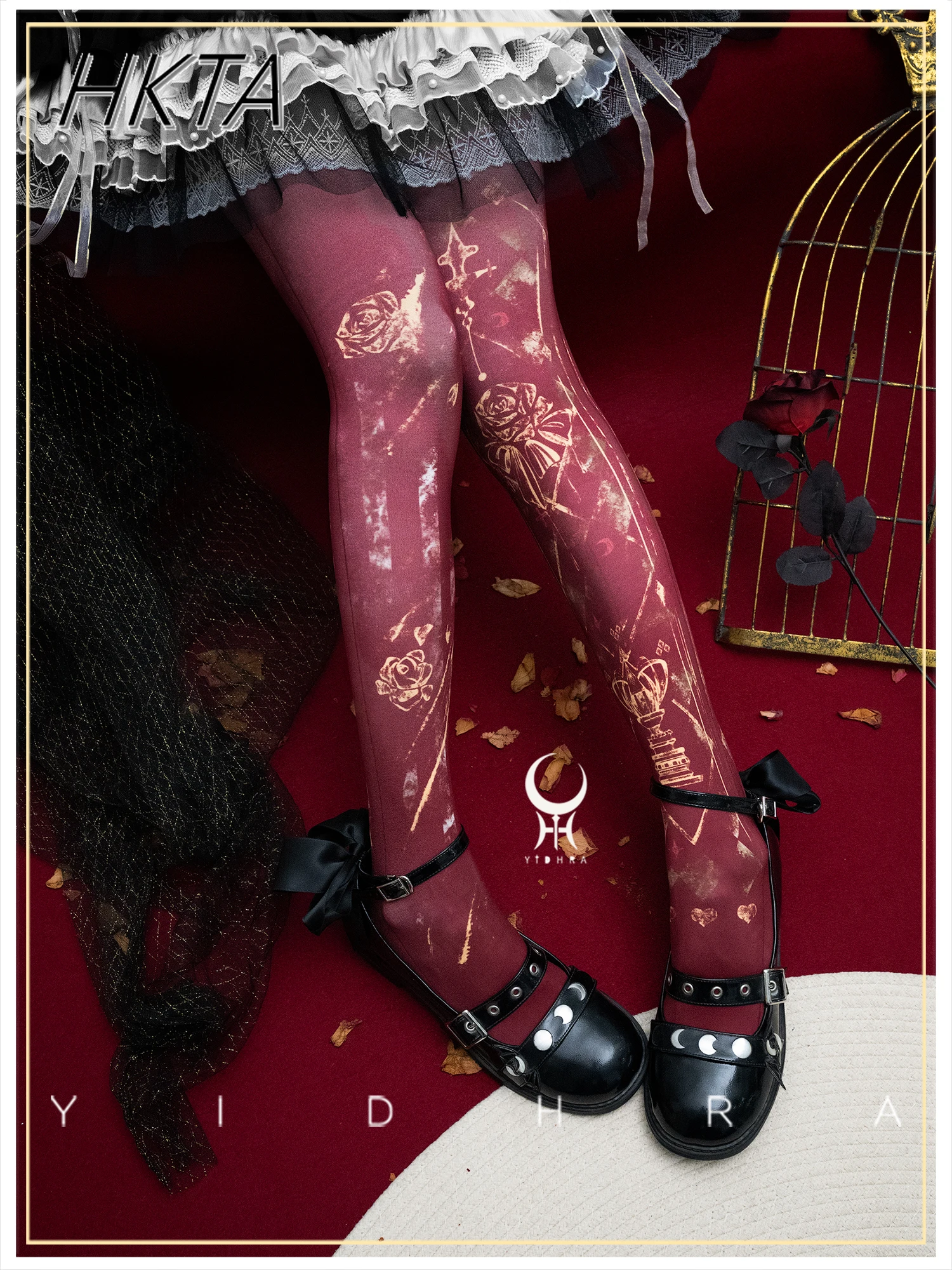 

Original Y2k Harajuku Goth Socks Women's Stockings Digital Printing Lolita Pantyhose Summer New Pantyhose Thigh High Socks