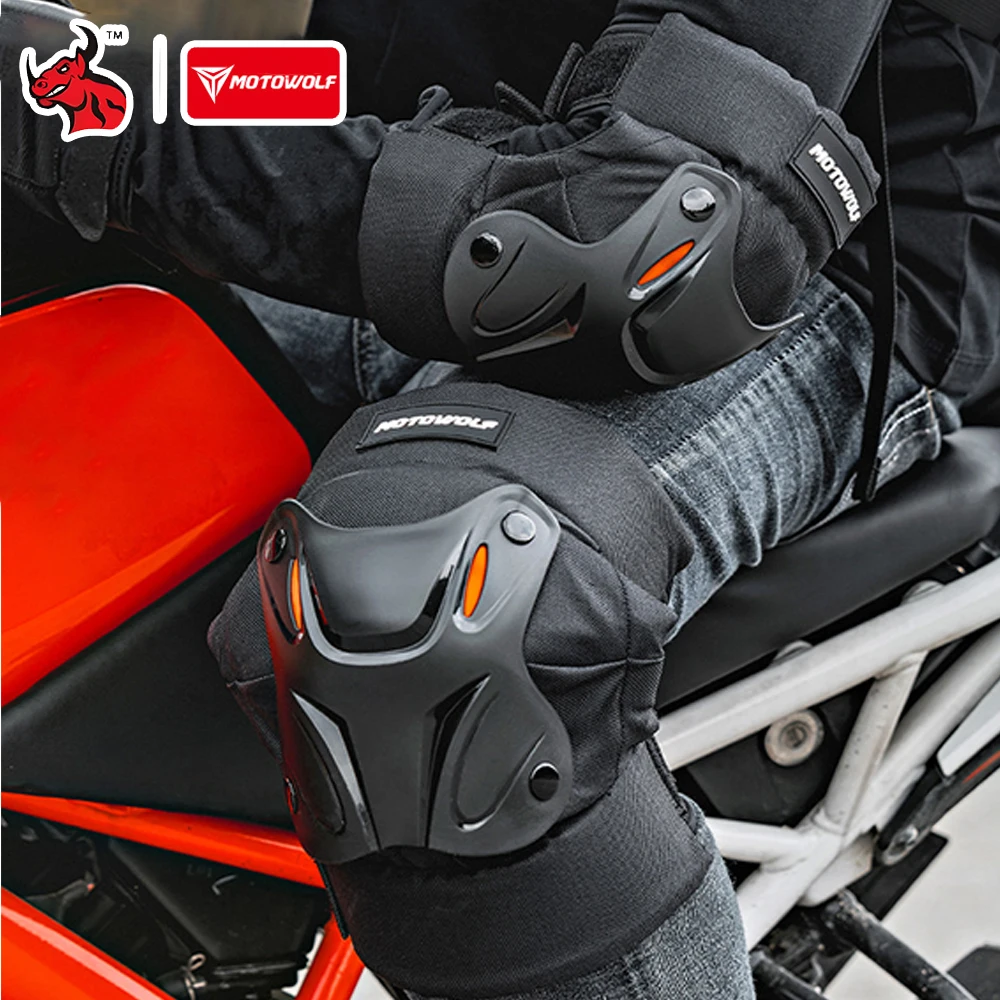 

Motorcycle Kneepad Bicycle Motorcycle Anti-fall Protective Gear Highway Riding Long-Distance Off-road Protective Gear