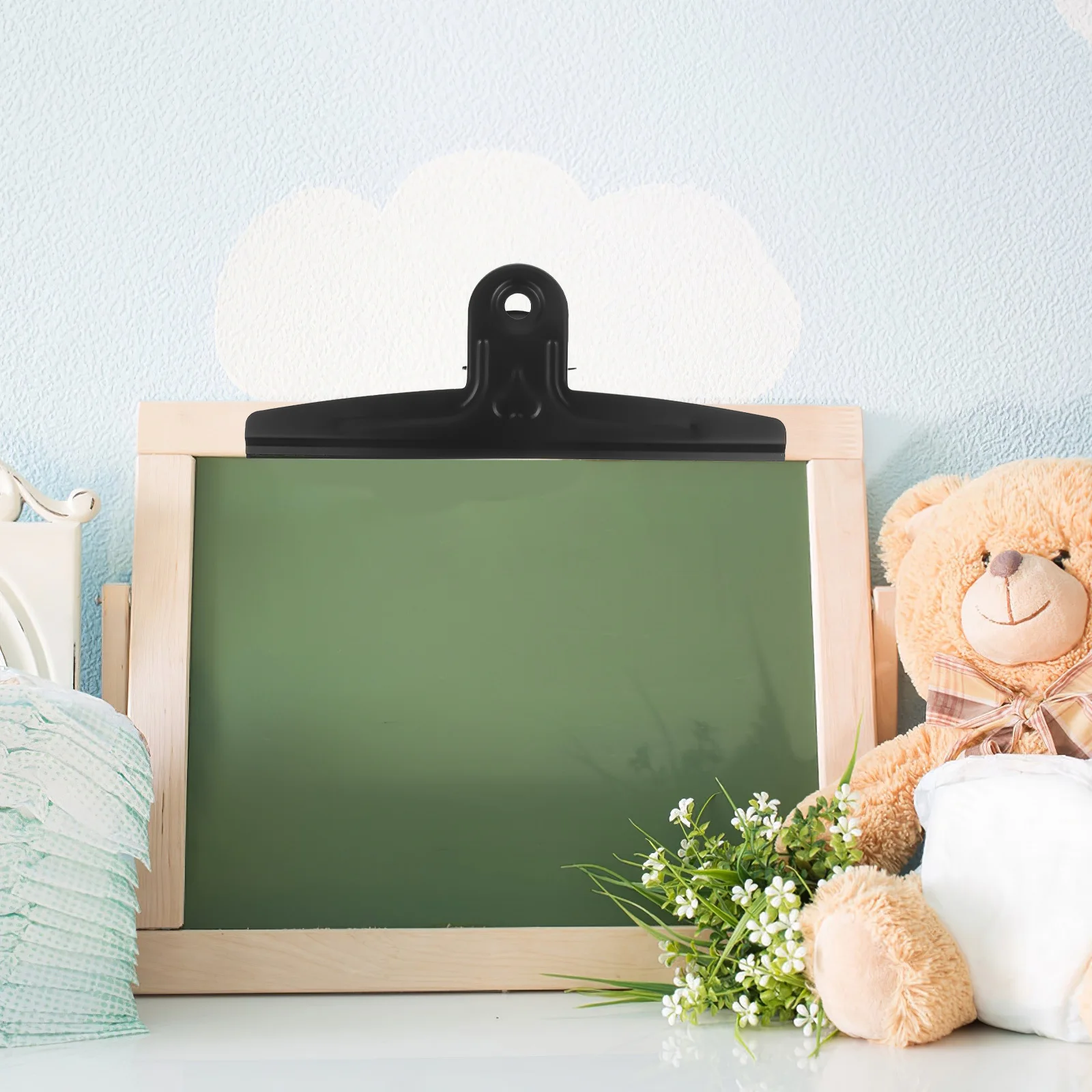 

2Pcs Extra Large Stainless Steel Bull Clips Heavy Duty Secure Grip Office Home Document Clipboard Holder Bag Clips Heavy Duty