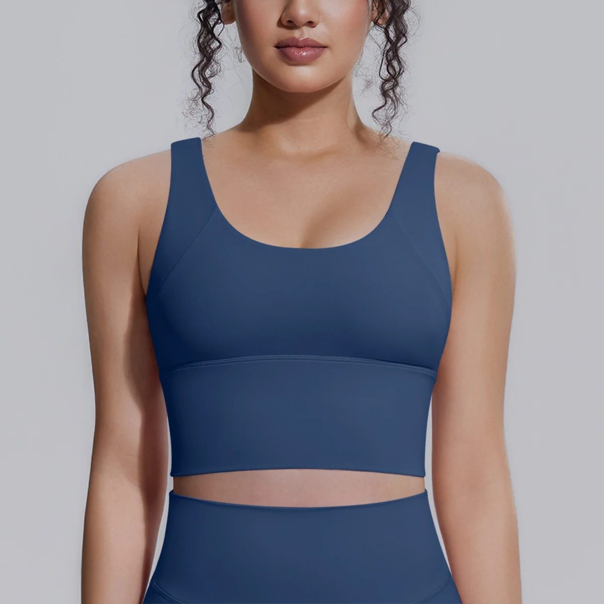 New Backless Yoga Vest for Woman Yoga Underwear with Chest Pad Summer Breathable Workout Top Running Shockproof Sports Bra image 6