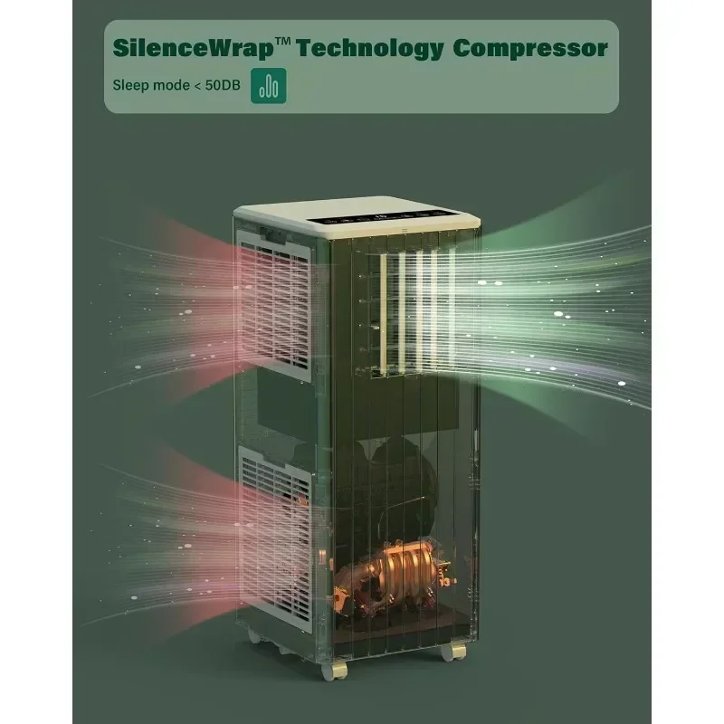 Портативный кондиционер KYBOLT для больших помещений с дистанционным управлением