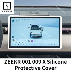 Navigation Screen Protector For ZEEKR 001 009 X Silicone Protective Frame Edge Cover Central Control Car Accessories