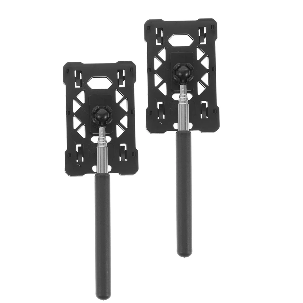 

2 pcs Parking Card Grabber Extendable Telescoping Rod For Toll Garage Payment Contactless Holder Vehicle Use Compact