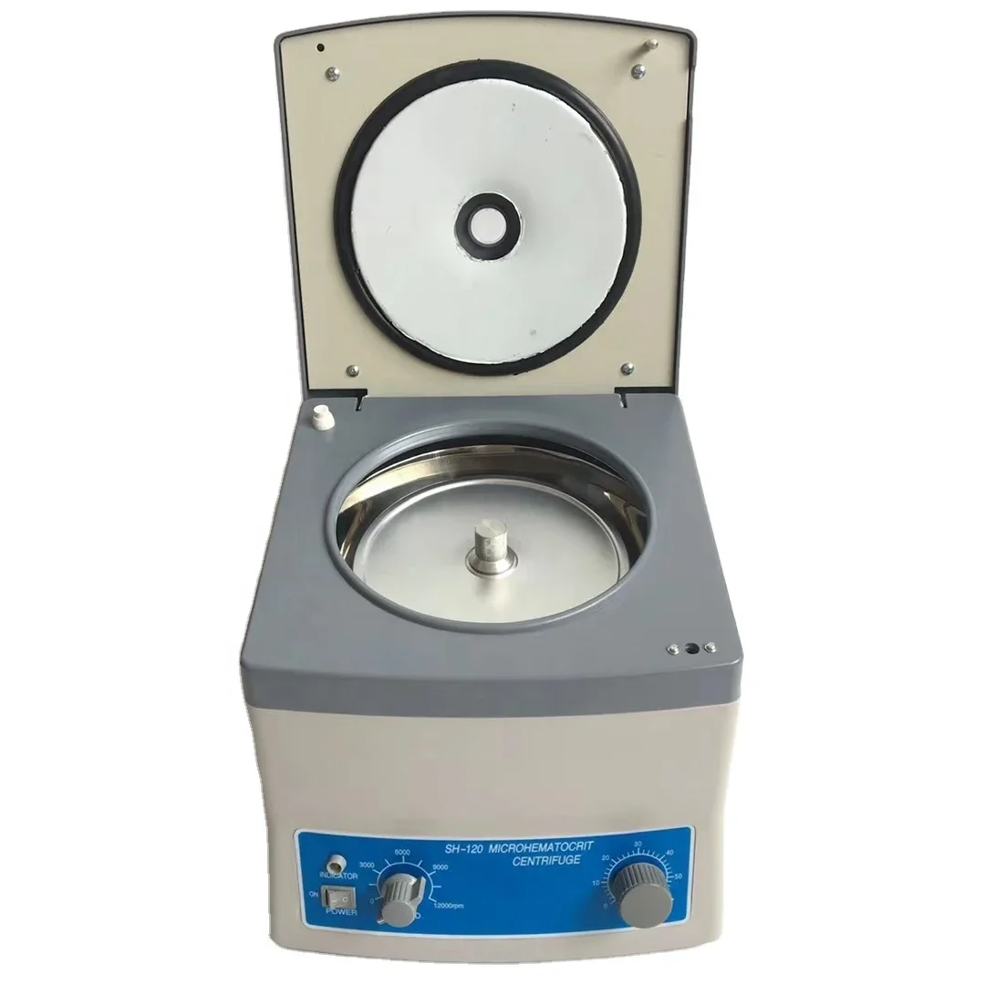 Best Quality portable lab equipment Laboratory centrifuge micro hematocrit  machine with factory cheap price for Lab