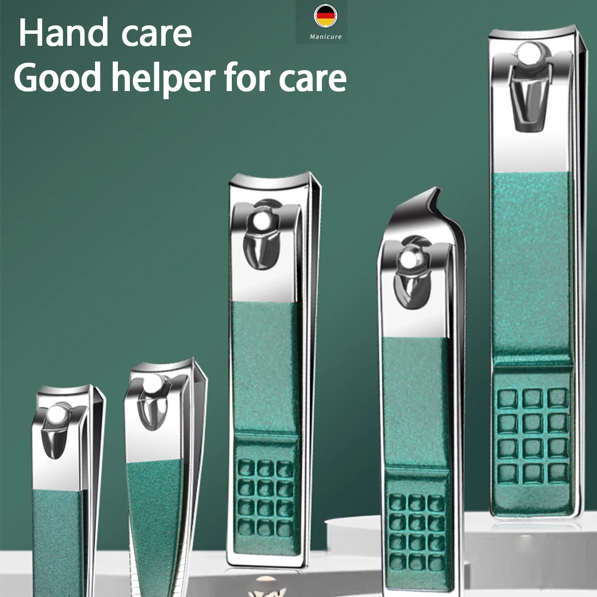 [7-35 pièces Kit de soin des ongles] Kit de soin des ongles en acier inoxydable avec étui de voyage portable ensemble de manucure avec coupe-ongles, ciseaux à cuticules