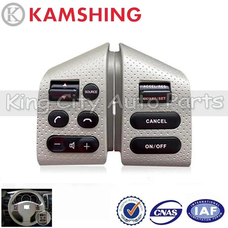 For Nissan Sylphy 05-17 Tiida 05-08 Livina 07-10 Multi-fonction Steering Wheel Constant Speed Cruise Module Control Switch