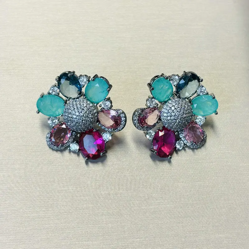 

Bilincolor Fashion Cute Flower Stud Earring for Women