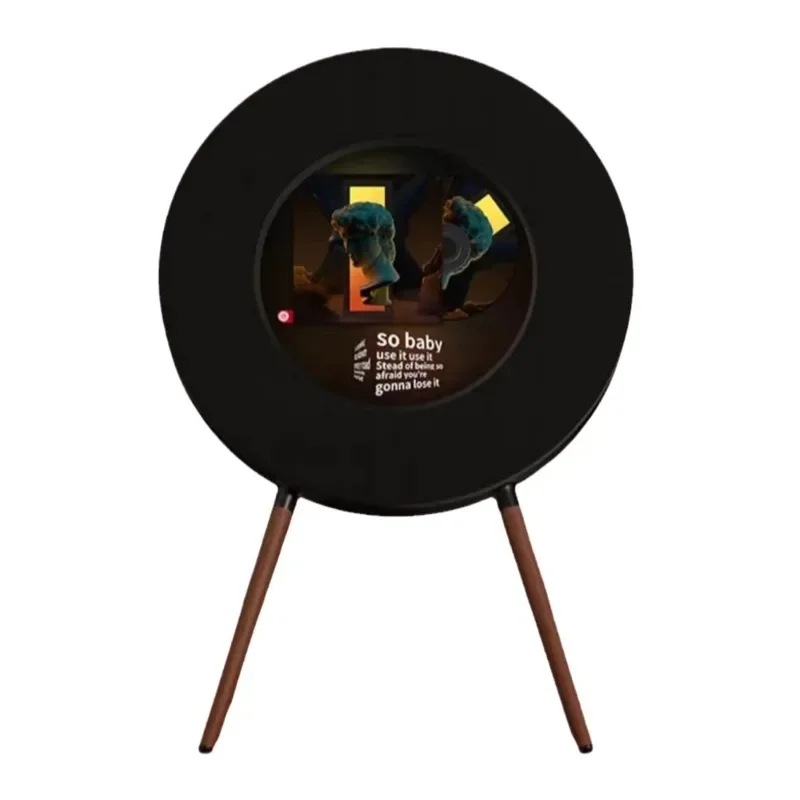 

Suspended lyrics record speaker Home living room smart bluetooth speaker