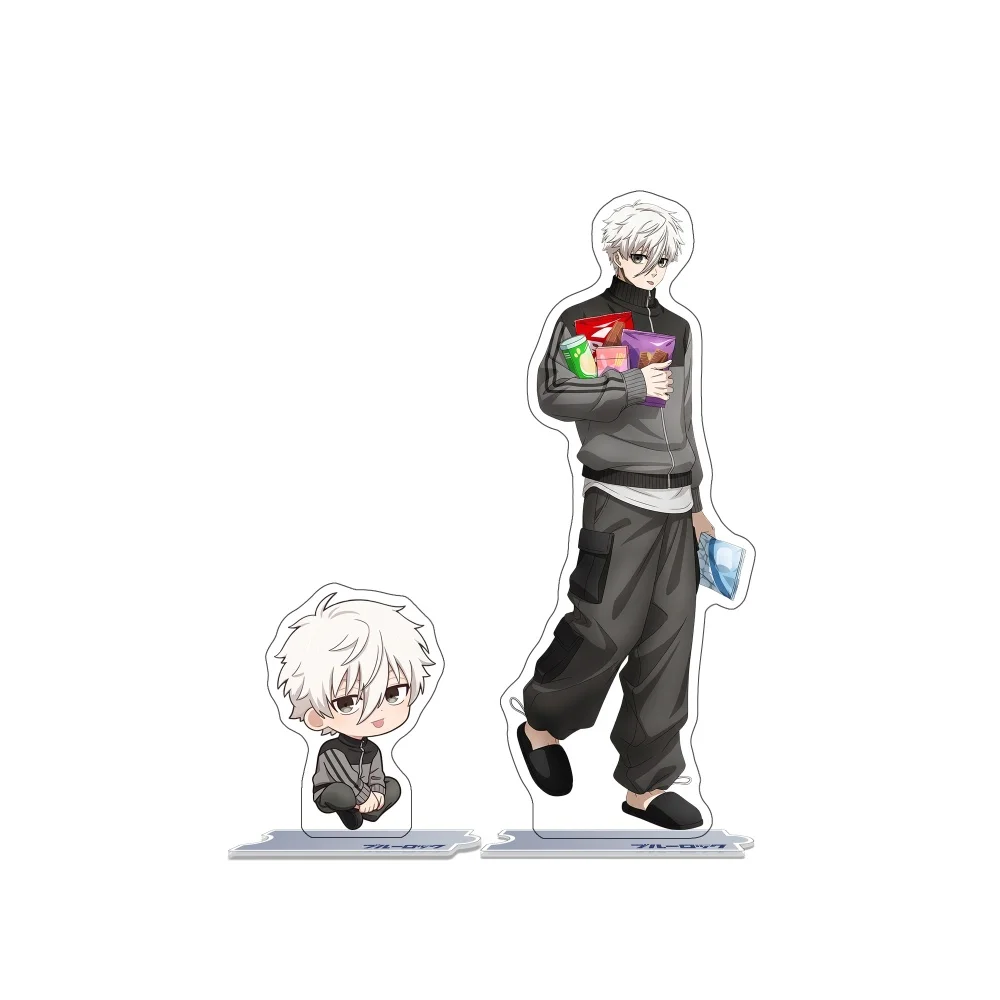 Blue Lock Acrylic Stand Keychain Combine Set Hyoma Chigiri Seishiro Nagi Yoichi Isagi Cute Anime Merch