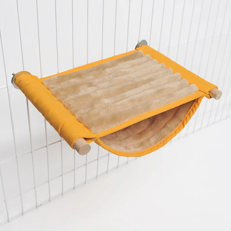 Pet Hanging Hammock Warm Nest Bed Removable Washable Parrot Bird Cage Perch For Parrot Hamster House Accessories