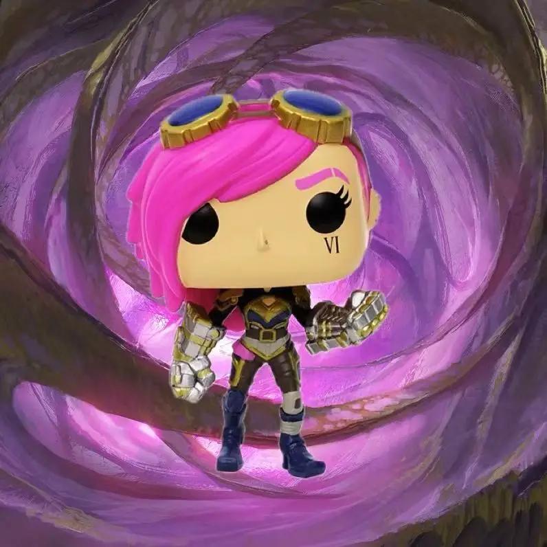 Jinx Vi Ashe Braum Leesin Thresh League of Legends Figure Genuine Original Packaging Brand New - view 3