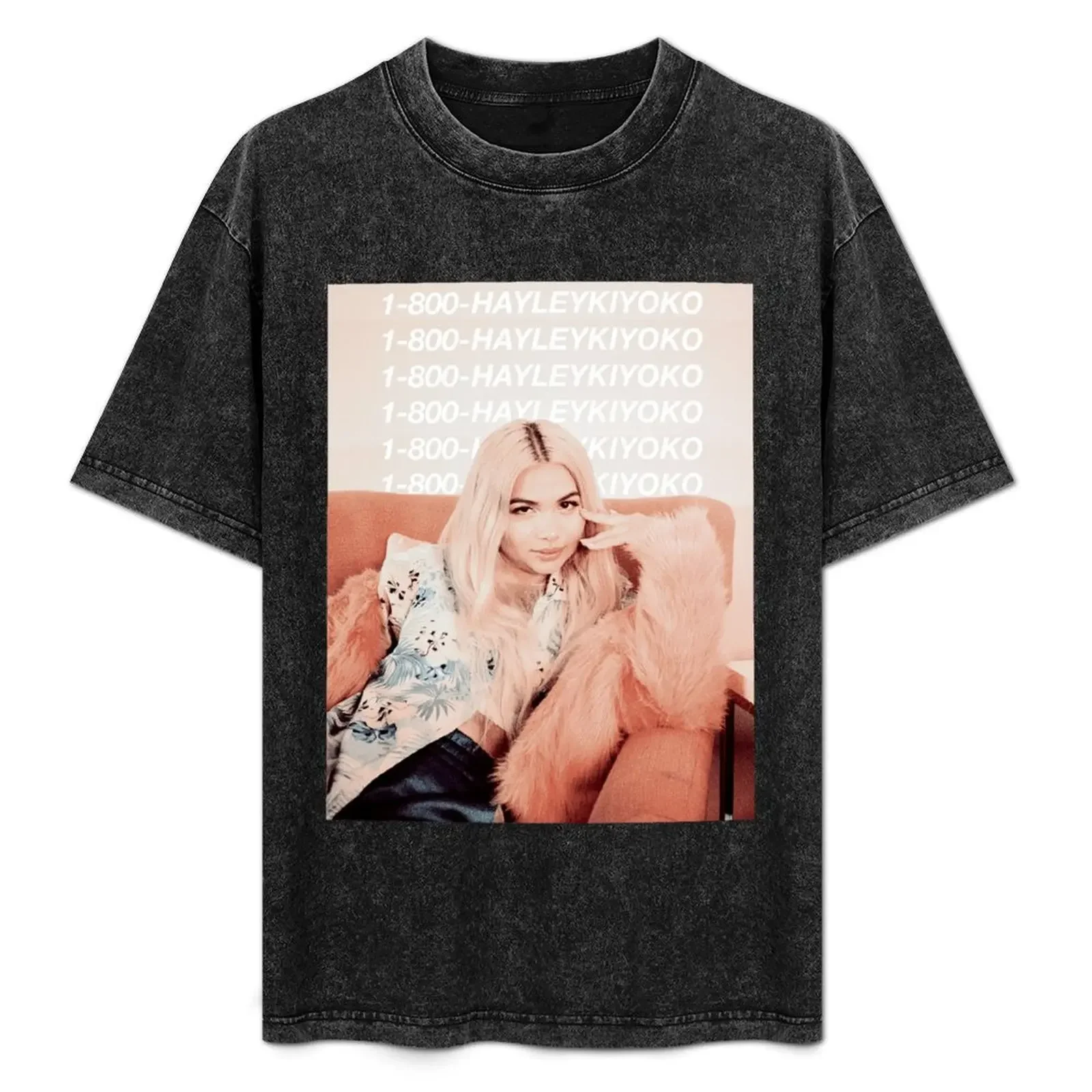 

HAYLEY KIYOKO T-Shirt anime summer tops blue lock Men's t-shirts