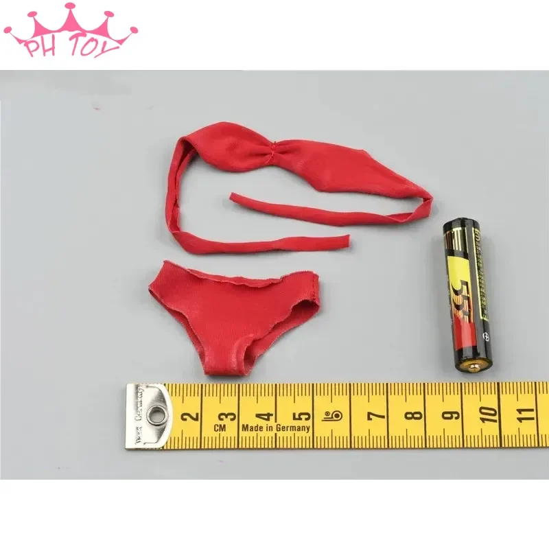 1/6 Scale Female Bikini Side-tie Bikini Set Bra Briefs Underwear Lingerie Model S46 for 12'' Action Figure PH TBL Doll