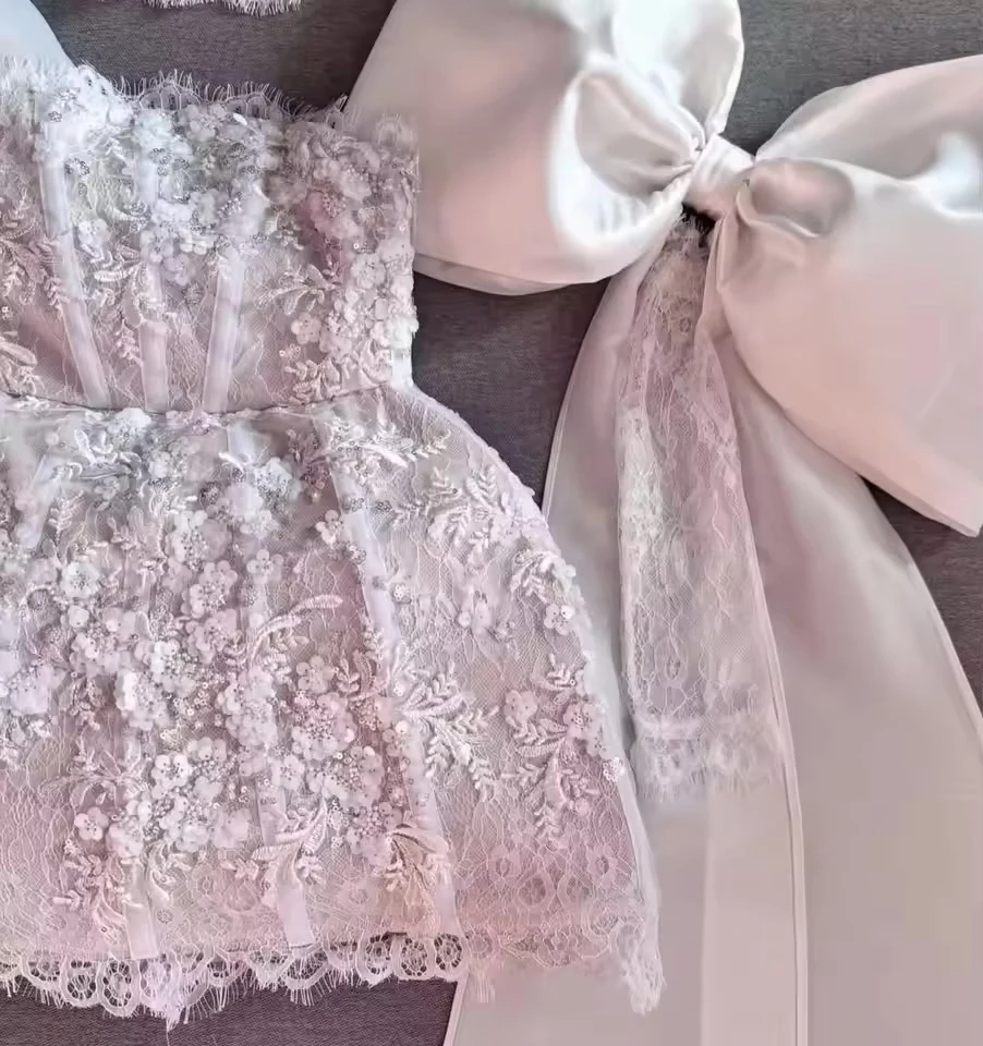 DZ Quality This link is only for paying for custom-made items Flower Girl Dress For Wedding Birthday First Communion Gowns image 5