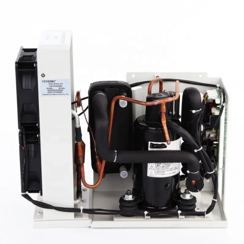 

48v dc 1500W mini water recirculating liquid chiller unit for EV battery cooling