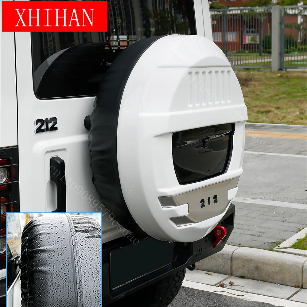 Original Body Color Spare Tire Cover Rear Wheel Protector Housing Modified Exterior Accessories Fit for BAIC 212 T01 2024-2026