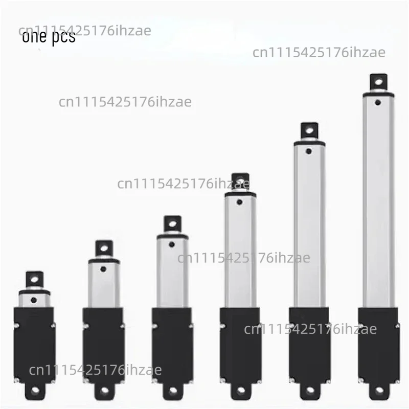 DC12V Mini Electric Linear Actuator 10/15/20/25/30/50/75/100/125/150mm Stroke Micro Push Rod Putter 60N Motor Controller
