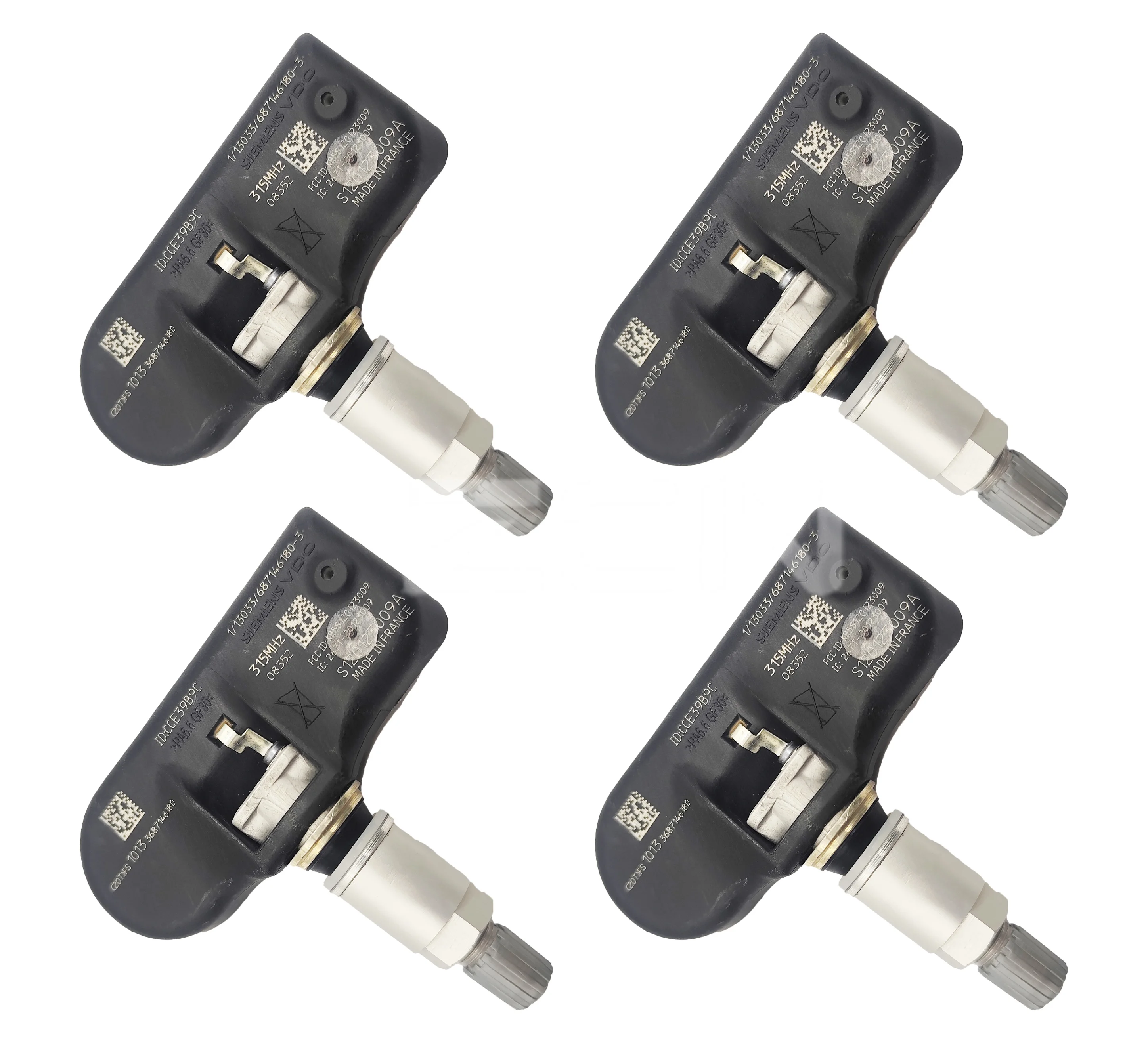 4 Pcs/lots TPMS Tire Pressure Sensor 15921013 For Buick Cadillac Chevrolet GMC Pontiac 315MHz