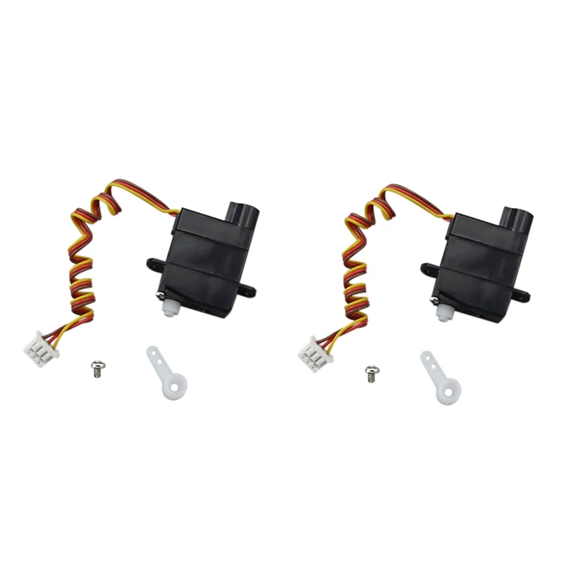 2Pcs V966.011 Servo for Wltoys V966 V911S V977 V988 V930 V931 XK K110 A600 A430 A800 RC Helicopter Parts Accessories